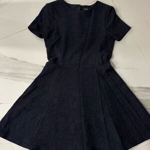 Theory Black Mini Dress